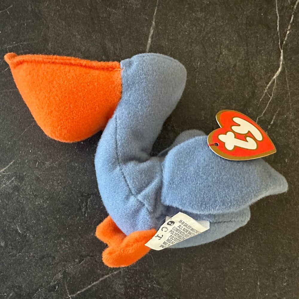 Ty Teenie Beanie Babies Pelican - Scoop